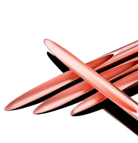 Bakarna cijev s unutarnjim žljebom